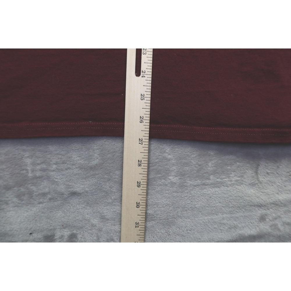 Virginia Tech Hokies Long Sleeve T-Shirt Maroon Men's L Hokie Bird - Picture 6 of 6